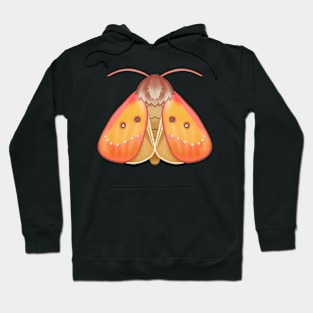 Pink Star Moth Hoodie